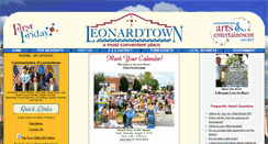 Desktop Screenshot of leonardtown.somd.com