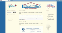 Desktop Screenshot of news.leonardtown.somd.com